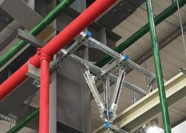 定西市该抗震支架的整体式支吊架结构协调性好